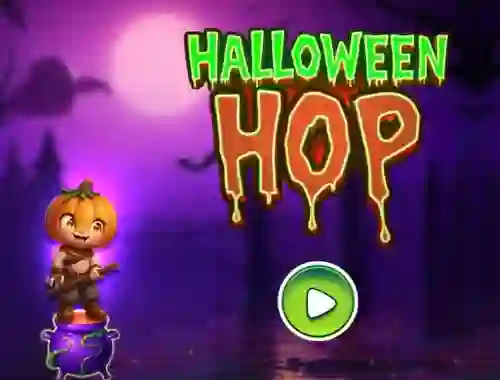 Gêm Halloween Hop ar-lein