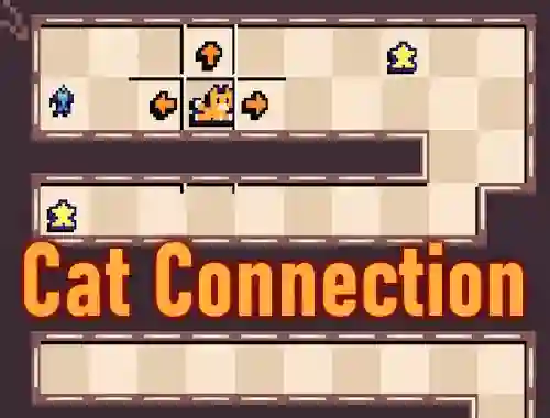 Gêm Cat Connection ar-lein