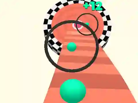 Gêm Bounce Paint Ball ar-lein
