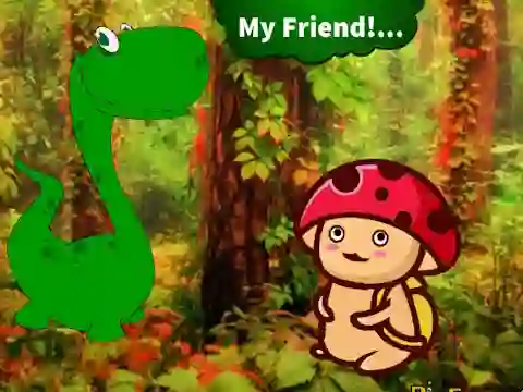 Gêm Discover The Dino Friend ar-lein