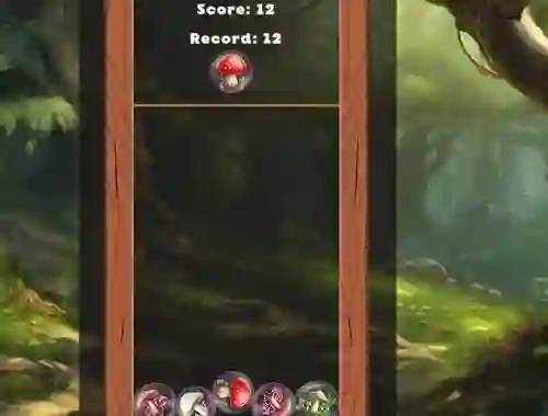 Gêm Merge Mushrooms 2048! ar-lein