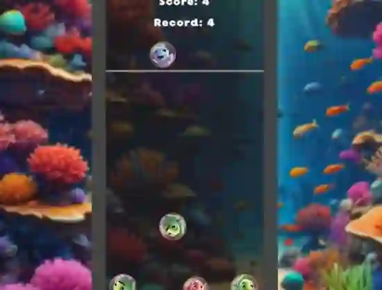 Gêm Merge Fish In 2048! ar-lein