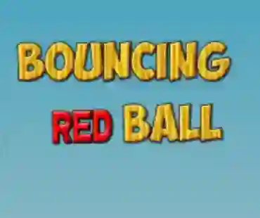 Gêm Bouncing Red Ball ar-lein