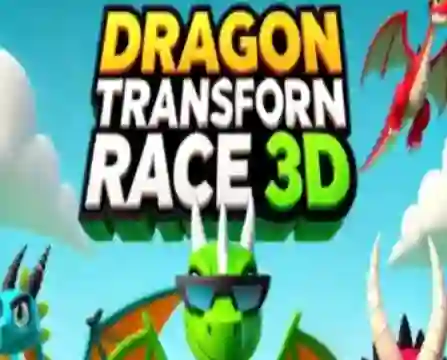 Gêm Dragon Transform Race 3D ar-lein