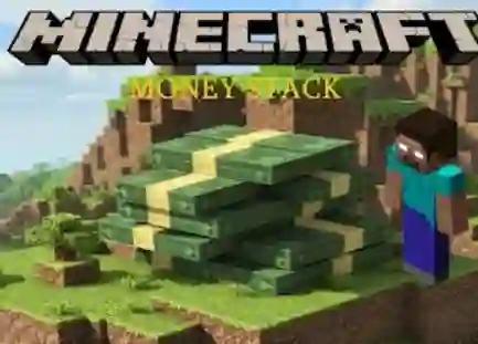 Gêm Minecraft Money Stack ar-lein
