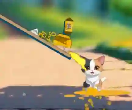 Gêm Cat Challenge ar-lein