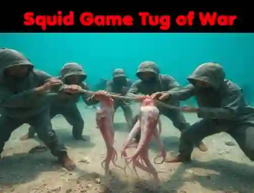 Gêm Squid Game Tug Of War ar-lein