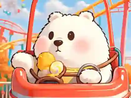 Gêm Jigsaw Puzzle: Roller Coaster ar-lein