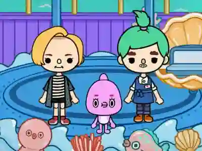 Gêm Toca Boca: Attractions ar-lein