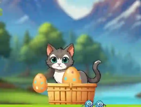 Gêm Hungry Kitty Adventures ar-lein