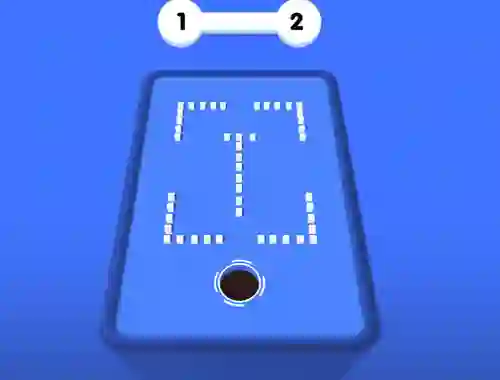 Gêm Hole 3d Color Block ar-lein