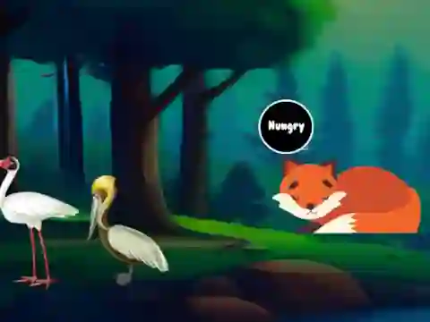 Gêm Famished Fox Rescue ar-lein
