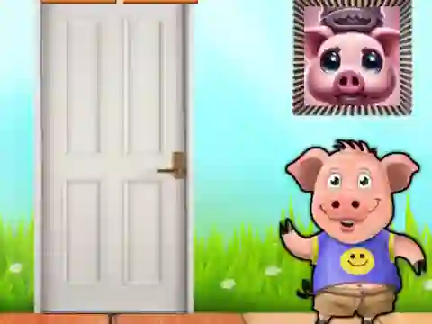 Gêm Piglet Escape Adventure ar-lein