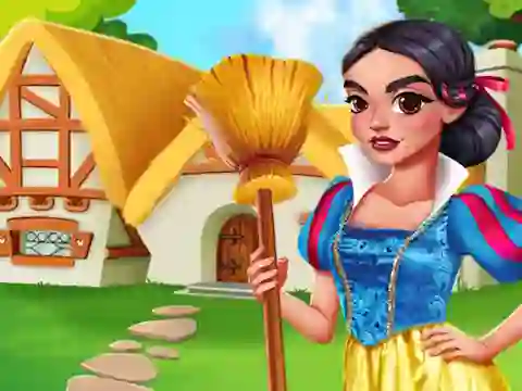 Gêm Princess Spring Cleaning ar-lein