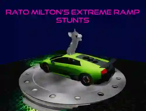 Gêm Rato Milton Extreme Ramp Stunts ar-lein