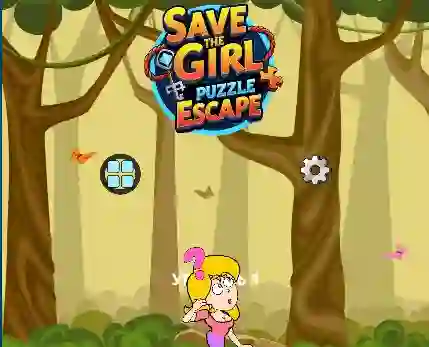 Gêm Save the Girl Puzzle Escape ar-lein