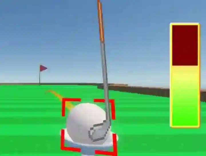 Gêm Super Mega Power Golf 3D ar-lein