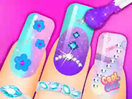 Gêm Coloring Book: Nail Art ar-lein