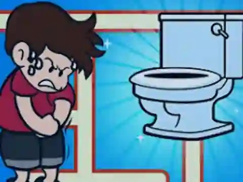 Gêm Maze Escape: Toilet Rush ar-lein