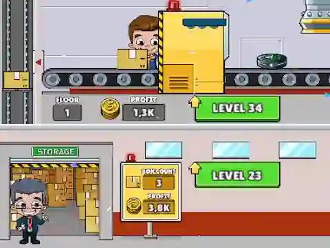 Gêm Idle Shipping Tycoon ar-lein