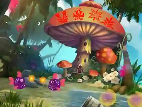 Gêm Dancing Octopus Escape ar-lein