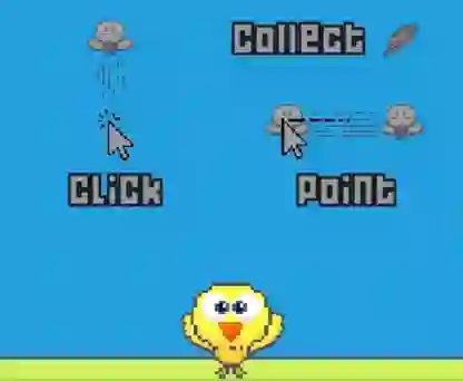 Gêm DuckyFly Go! ar-lein