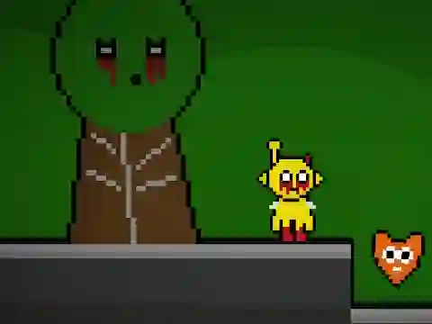 Gêm Sprunki Horror Version Dark ar-lein