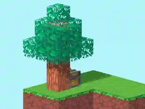 Gêm Skyblock 3D: Survival ar-lein