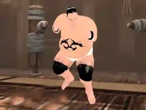 Gêm Sumo Fury ar-lein