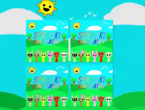 Gêm Sprunki Memory Card Match ar-lein