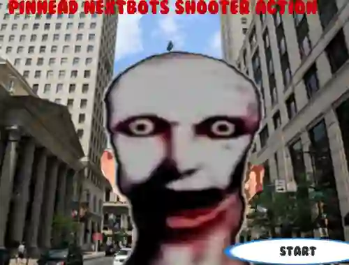 Gêm Pinhead Nextbots Shooter Action ar-lein