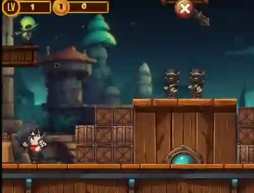 Gêm Zombie Knockdown ar-lein