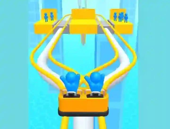 Gêm Runner Coaster Race ar-lein