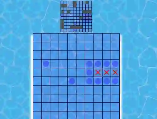 Gêm Battleship On Cells ar-lein