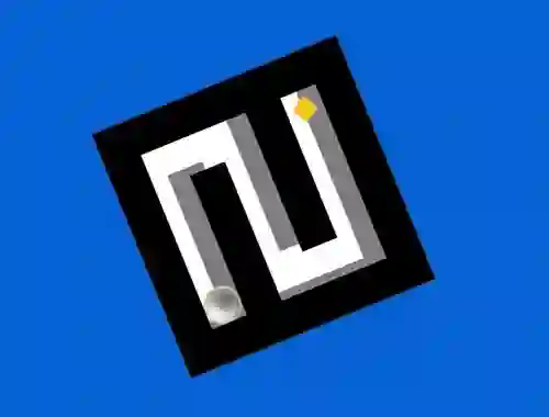 Gêm Maze Rotate ar-lein