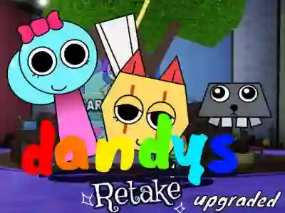 Gêm Sprunki Retake as Dandy’s World ar-lein