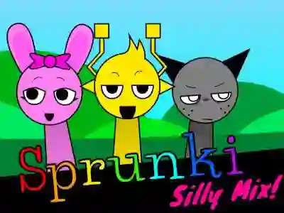 Gêm Silly Sprunki ar-lein