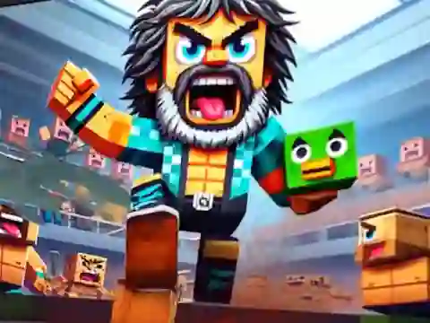 Gêm Chicken Jockey Combat ar-lein