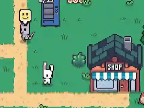 Gêm Bunny Farm ar-lein