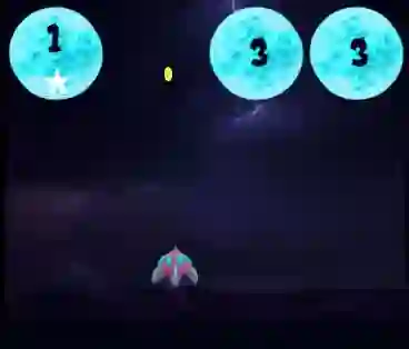Gêm Space Shooter 2D ar-lein