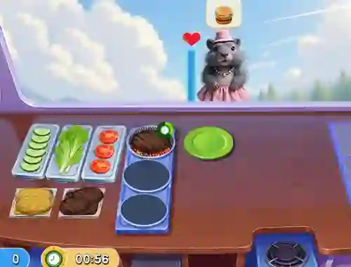 Gêm Marmot Diner Dash ar-lein