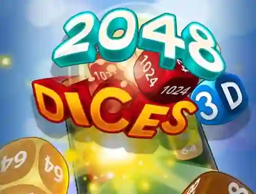 Gêm Dices 2048 3D ar-lein