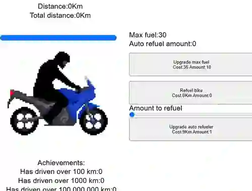 Gêm Motorbike Clicker ar-lein