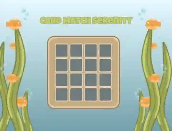 Gêm Card Match Serenity ar-lein