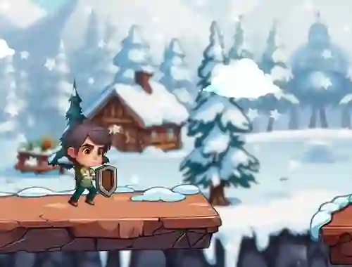 Gêm Glacier Adventure ar-lein