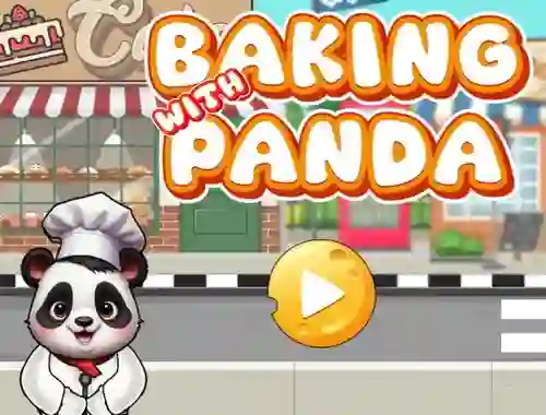 Gêm Baking With Panda ar-lein