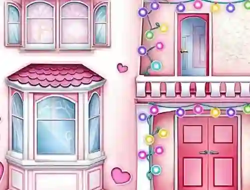 Gêm Doll House Design ar-lein
