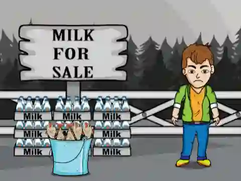 Gêm Find The Phone From Milk Farm ar-lein