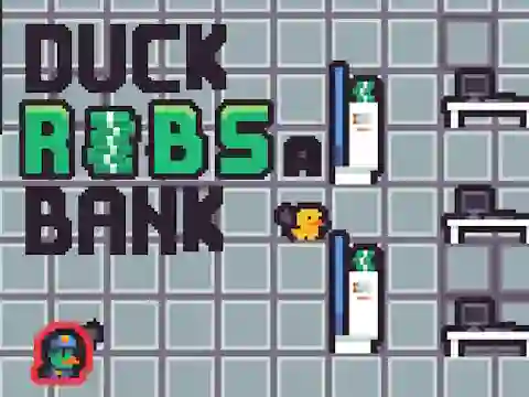 Gêm Duck Robs a Bank ar-lein