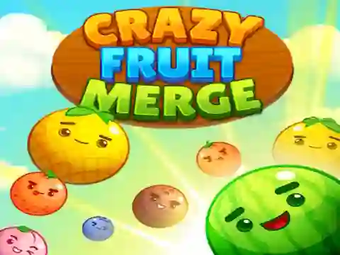 Gêm Crazy Fruit Merge ar-lein